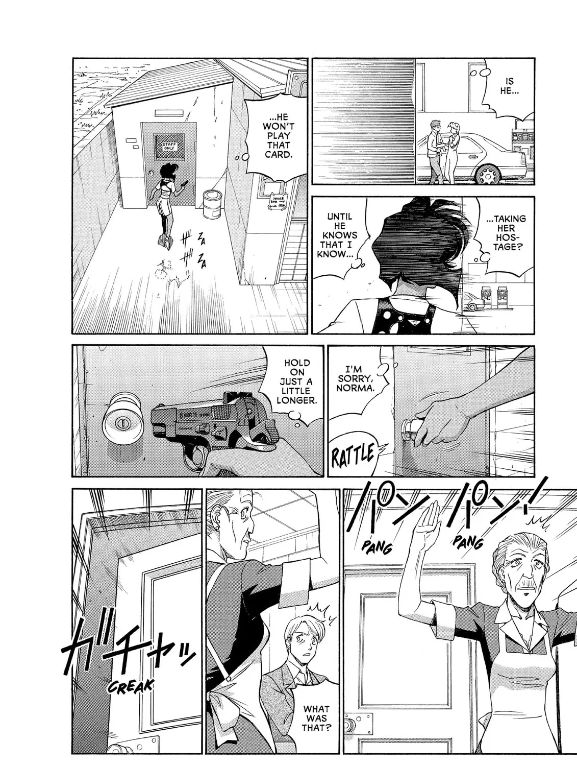 Read GUNSMITH CATS BURST chapter 4 image 2 on Lezhin