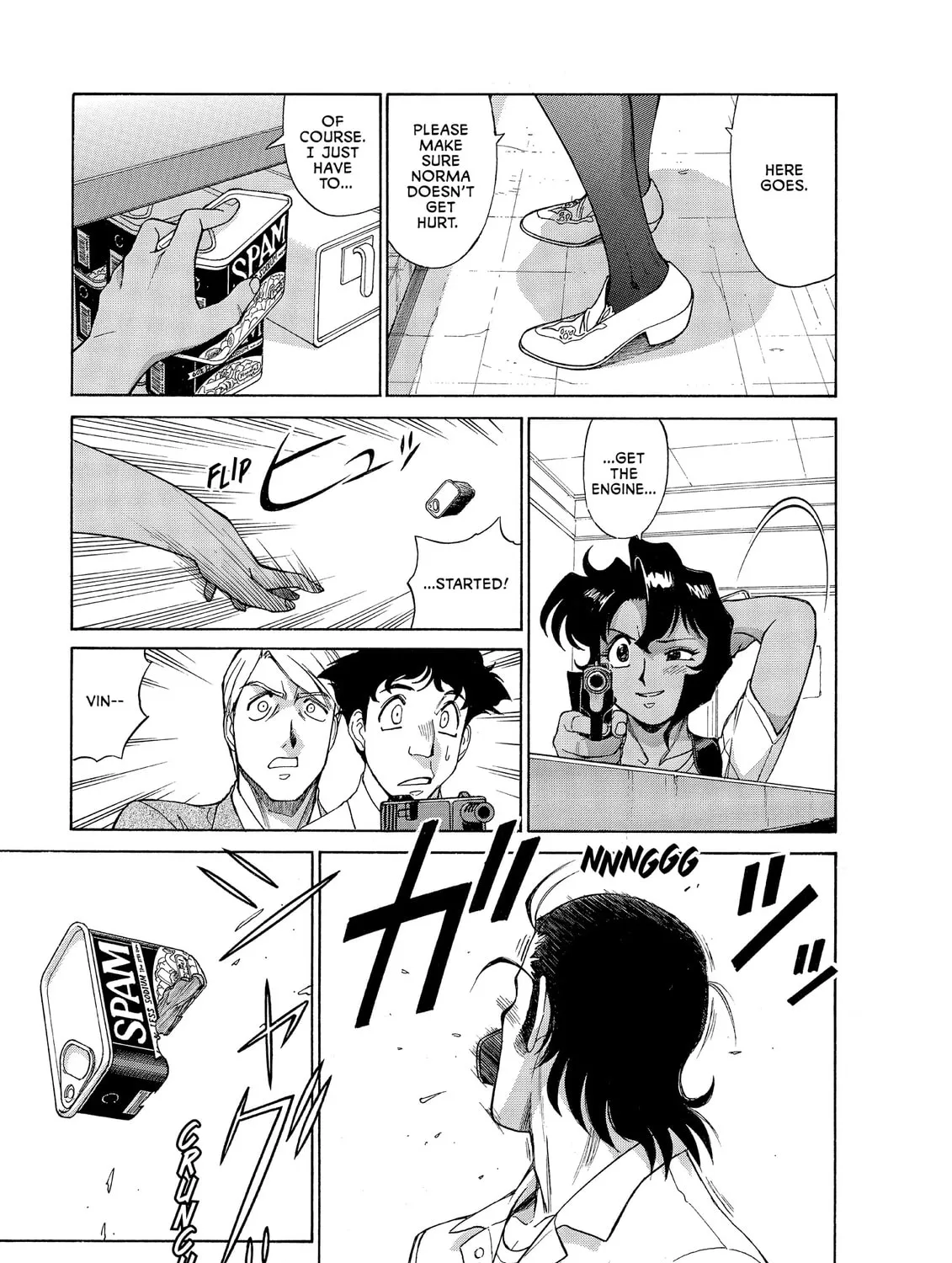 Read GUNSMITH CATS BURST chapter 4 image 24 on Lezhin