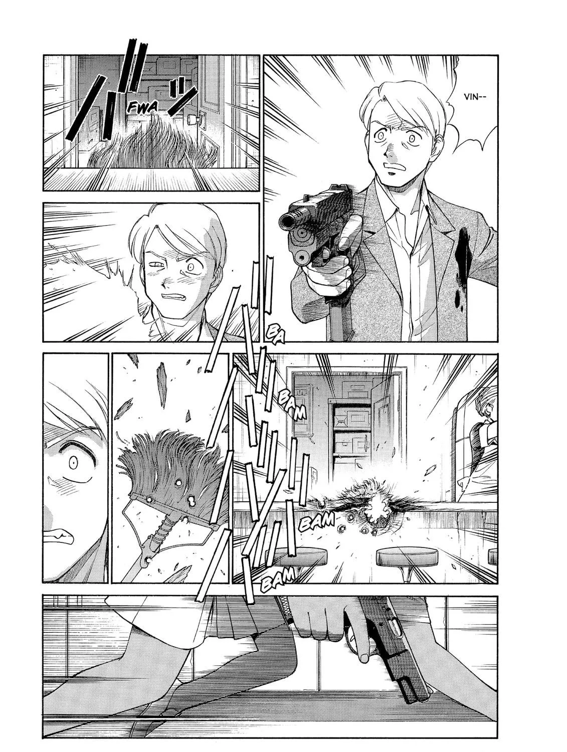 Read GUNSMITH CATS BURST chapter 4 image 4 on Lezhin