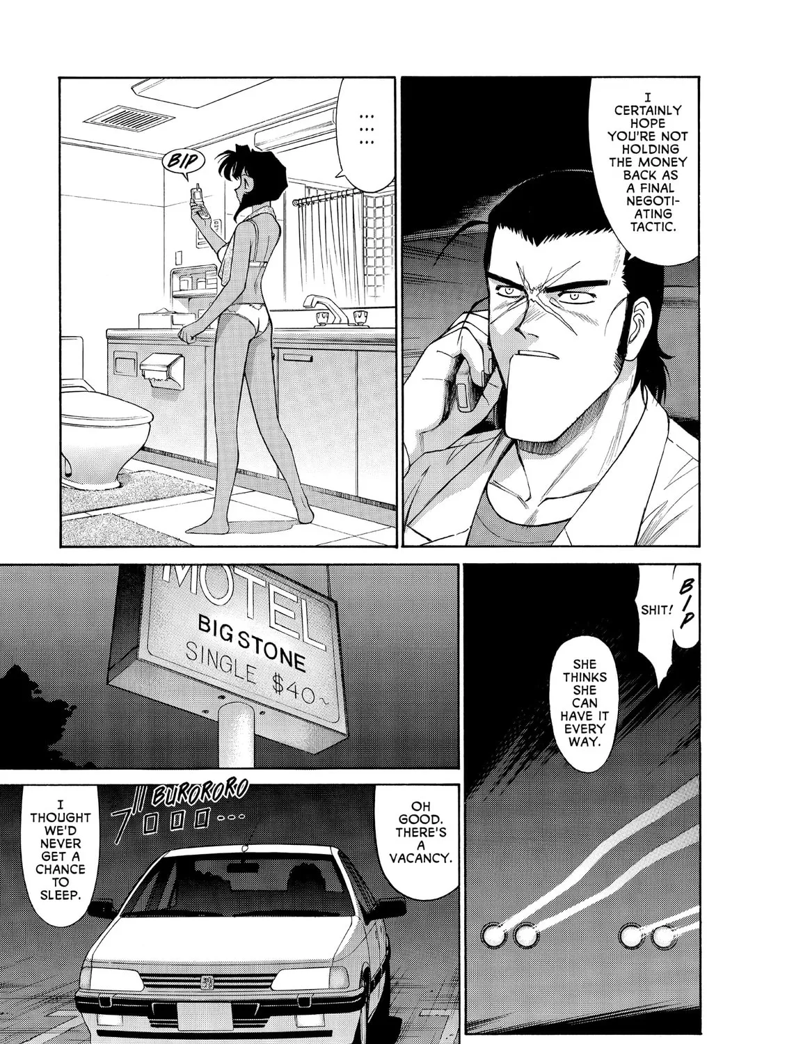 Read GUNSMITH CATS BURST chapter 8 image 12 on Lezhin