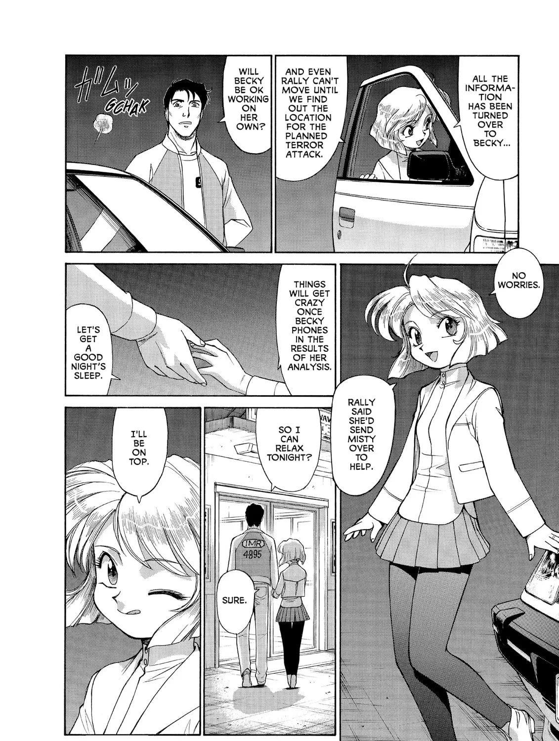 Read GUNSMITH CATS BURST chapter 8 image 14 on Lezhin