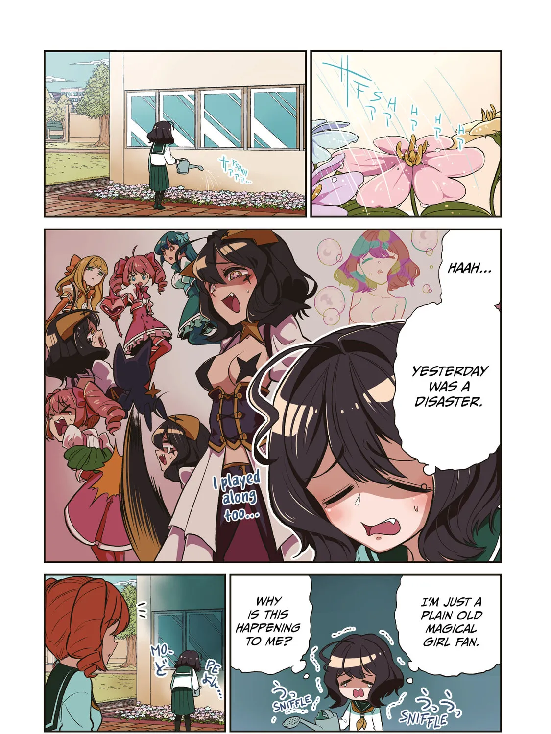 Read Gushing over Magical Girls chapter 2 image 2 on Lezhin