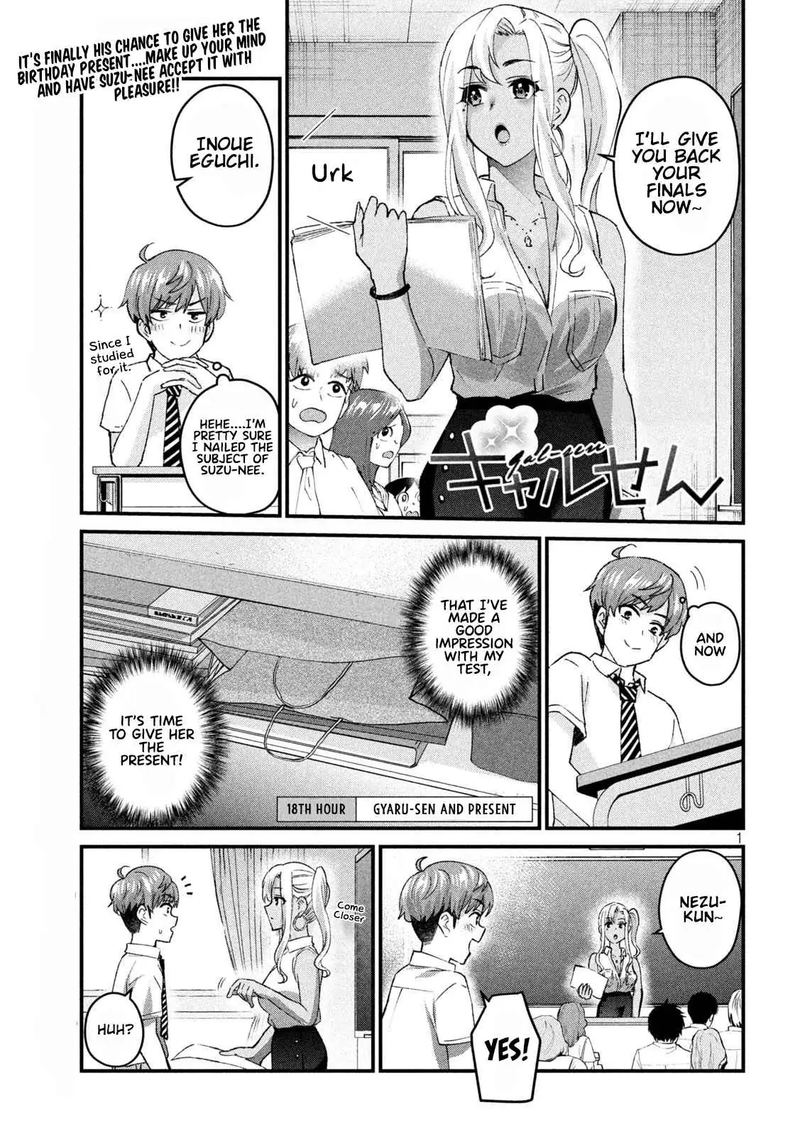 Read Gyaru Sen chapter 18 image 1 on Lezhin