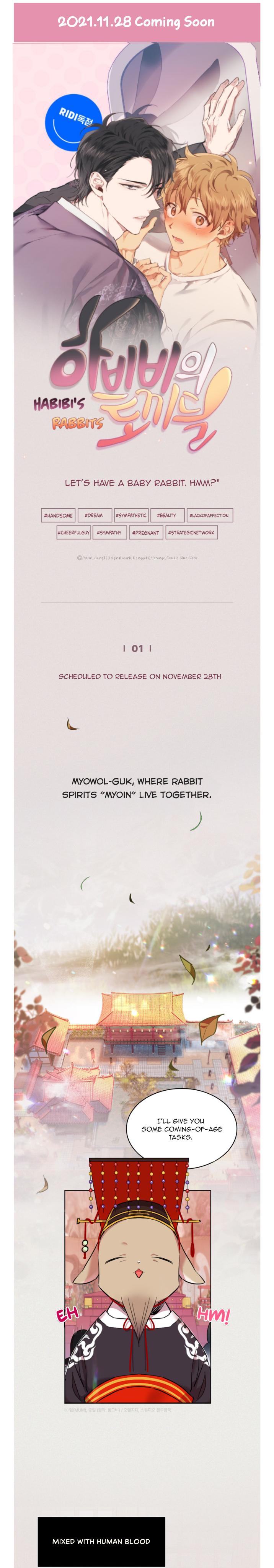 Read Habibi’s Rabbit chapter 0 image 1 on Lezhin
