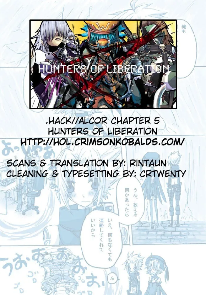 Read .hack//Alcor chapter 5 image 12 on Lezhin