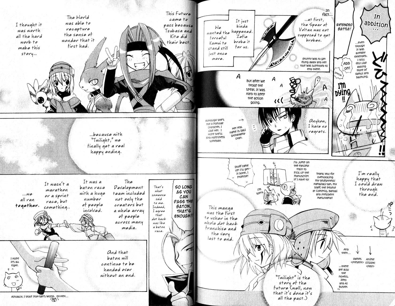 Read .hack//Legend of the Twilight chapter 21.7 image 2 on Lezhin