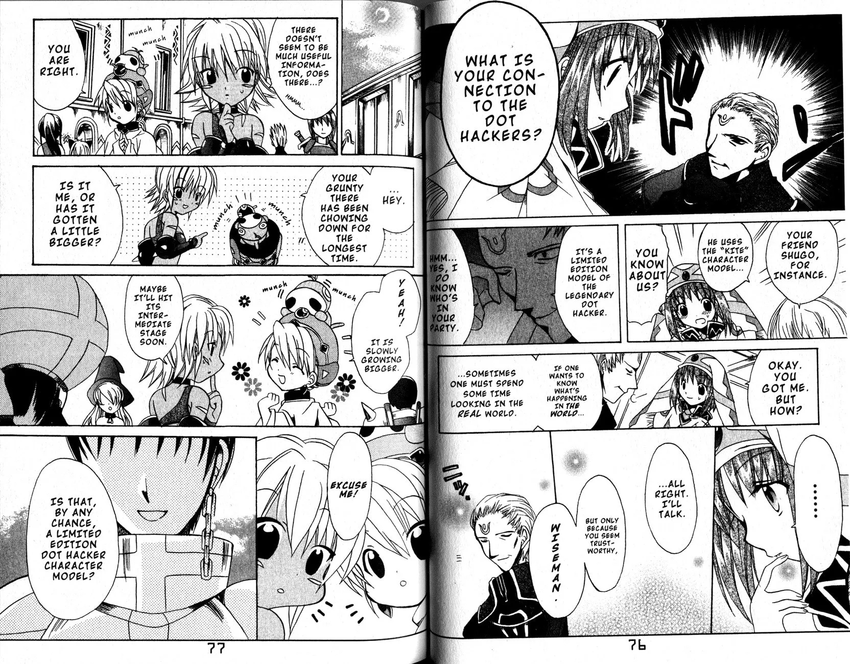 Read .hack//Legend of the Twilight chapter 9 image 5 on Lezhin