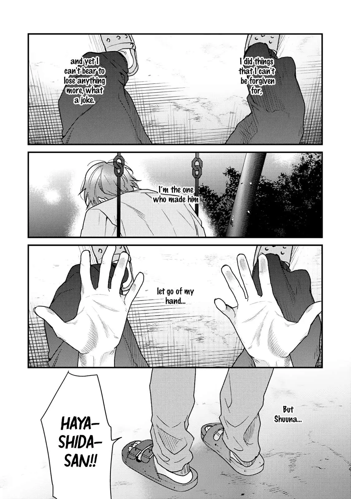Hadakeru Kaibutsu Chapter 9.1 page 35 - 
