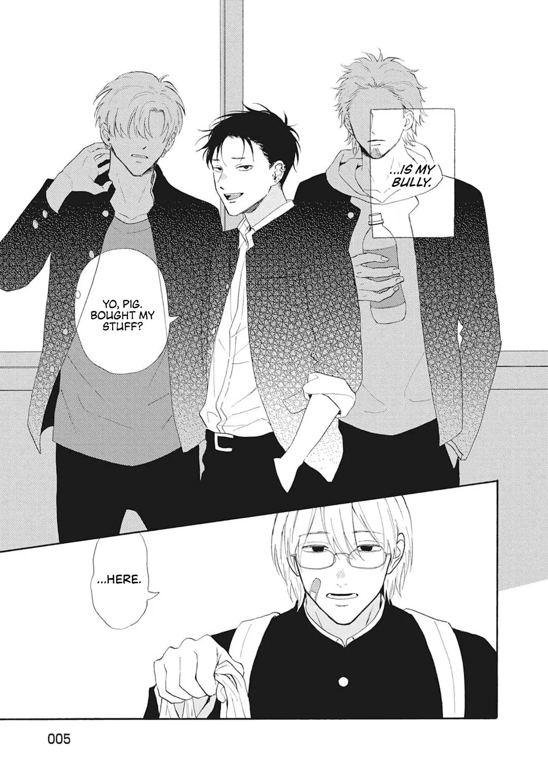 Read Haiiro to Aka chapter 1 image 4 on Lezhin
