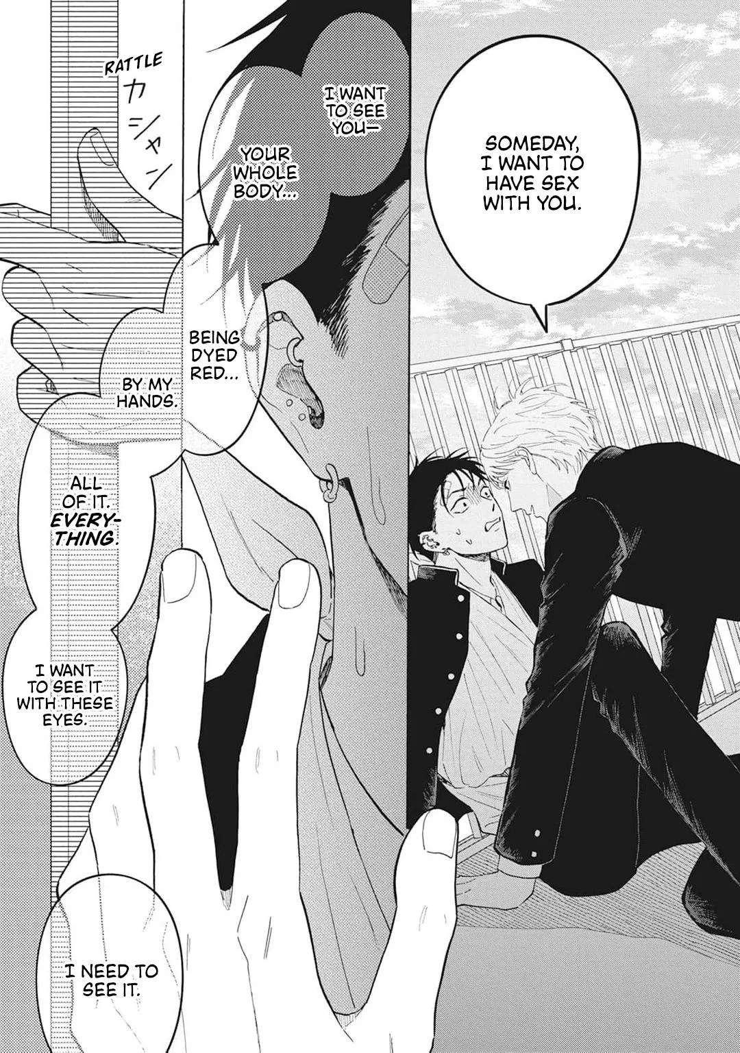Read Haiiro to Aka chapter 4 image 9 on Lezhin