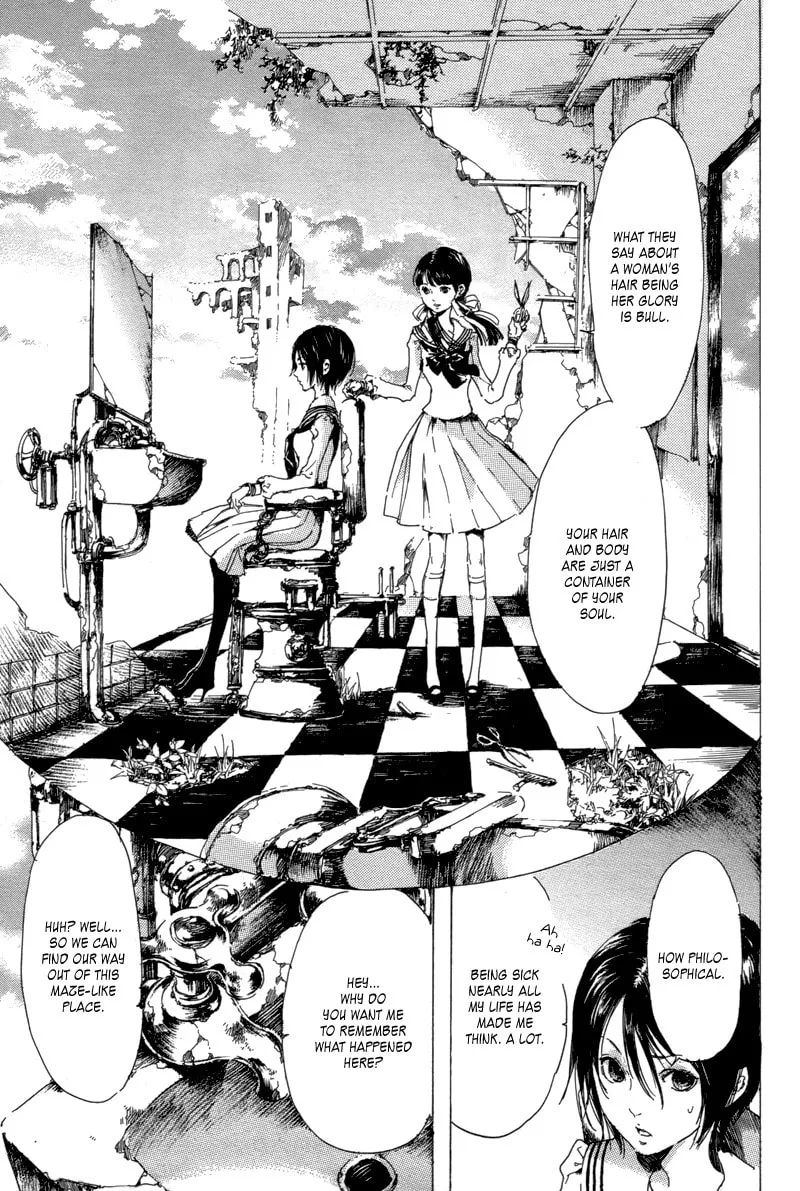 Read Haikyo Shoujo chapter 1 image 18 on Lezhin
