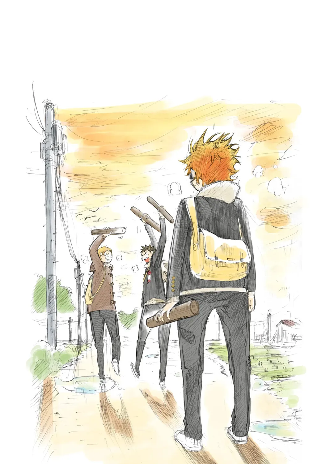 Read Haikyu!! (Official Colored) (Colored) chapter 1 image 108 on Lezhin