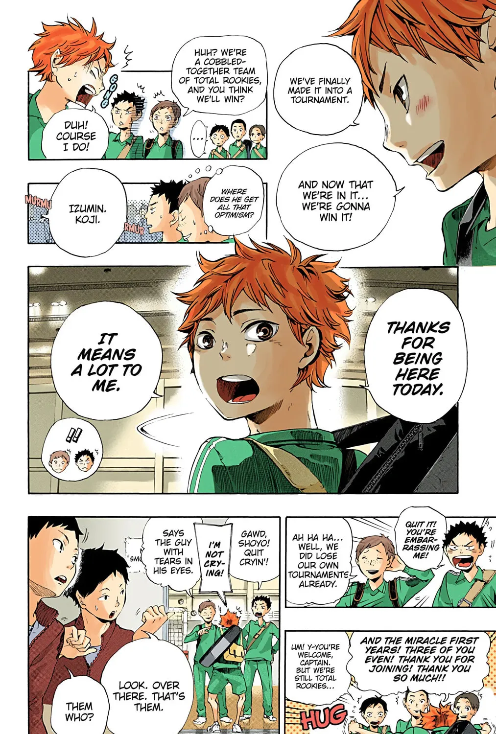 Read Haikyu!! (Official Colored) (Colored) chapter 1 image 20 on Lezhin