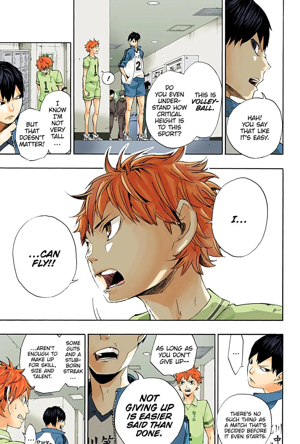Read Haikyu!! (Official Colored) (Colored) chapter 1 image 34 on Lezhin