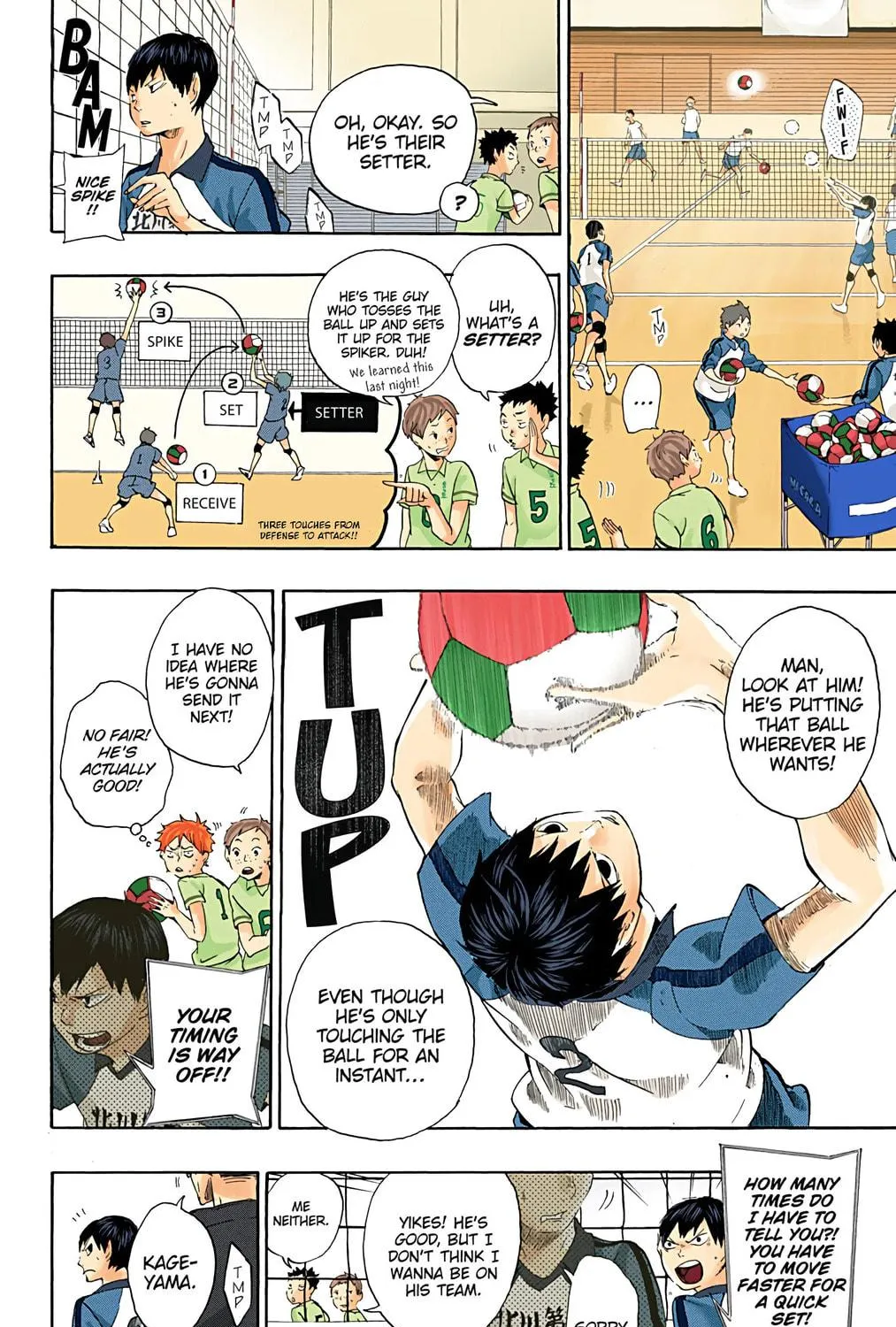Read Haikyu!! (Official Colored) (Colored) chapter 1 image 40 on Lezhin