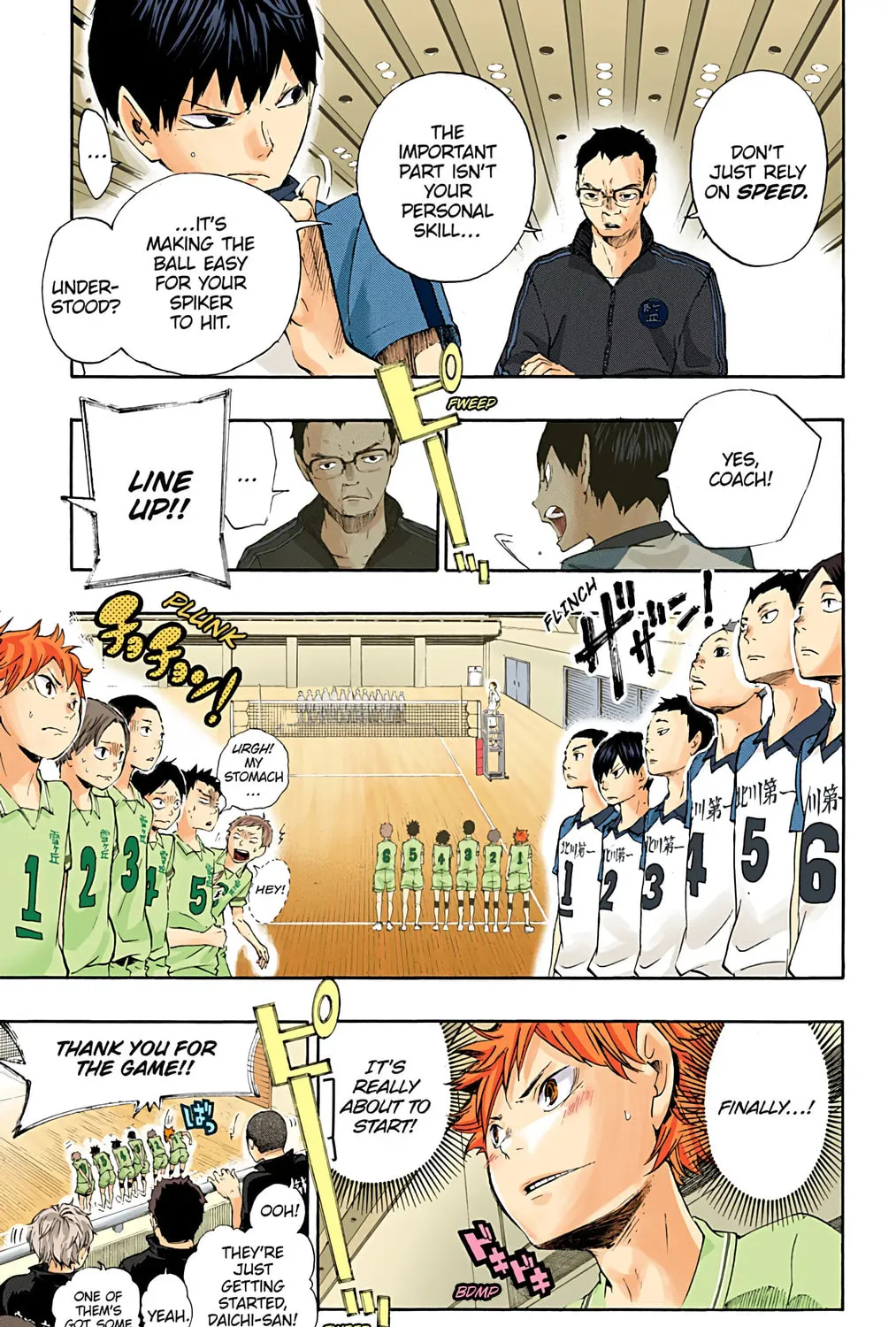 Read Haikyu!! (Official Colored) (Colored) chapter 1 image 42 on Lezhin