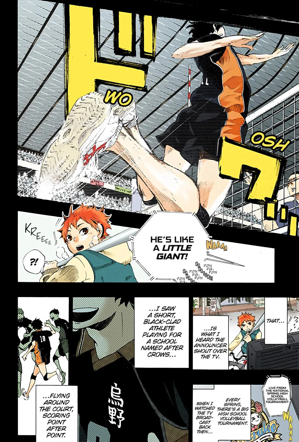 Read Haikyu!! (Official Colored) (Colored) chapter 1 image 48 on Lezhin
