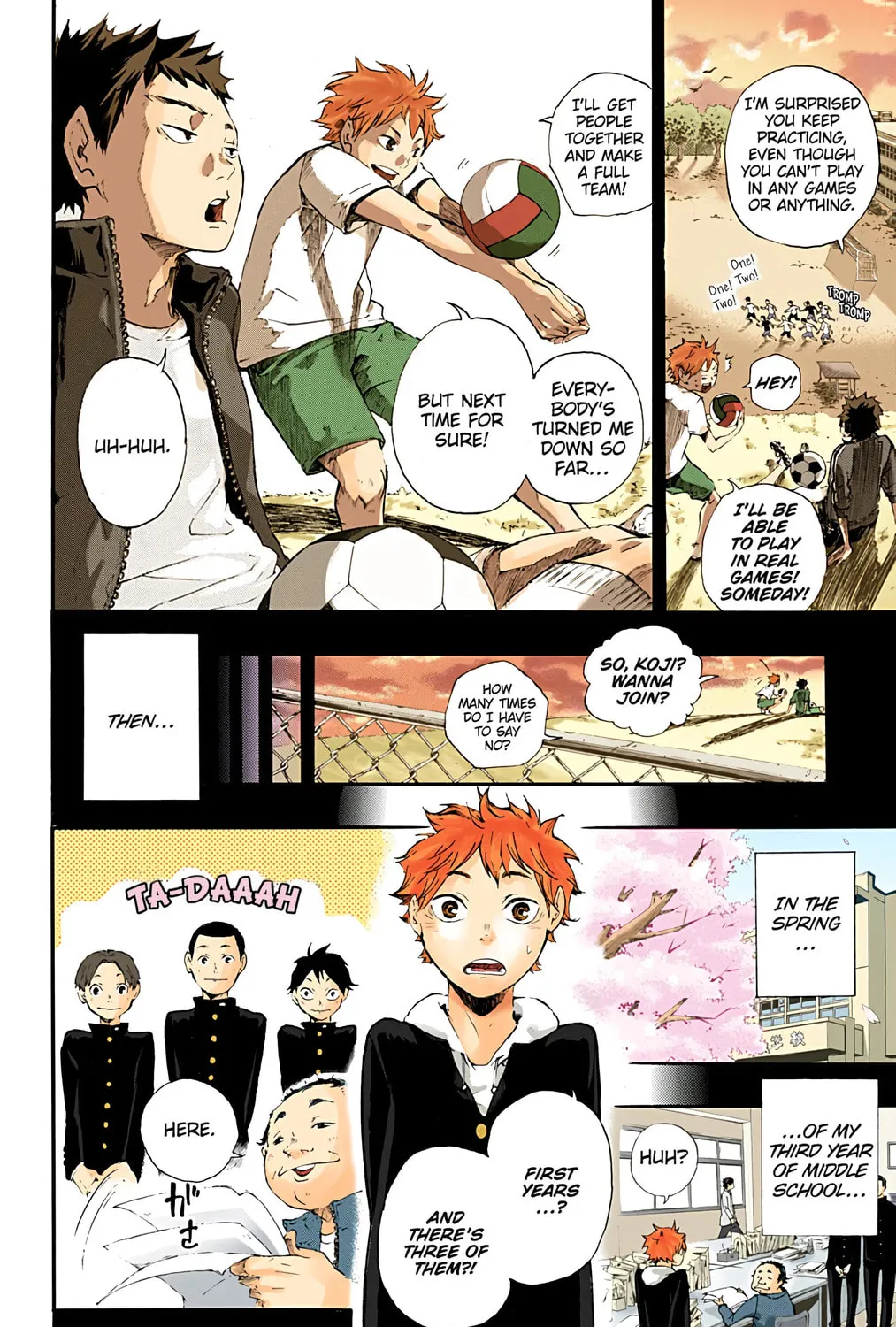 Read Haikyu!! (Official Colored) (Colored) chapter 1 image 56 on Lezhin