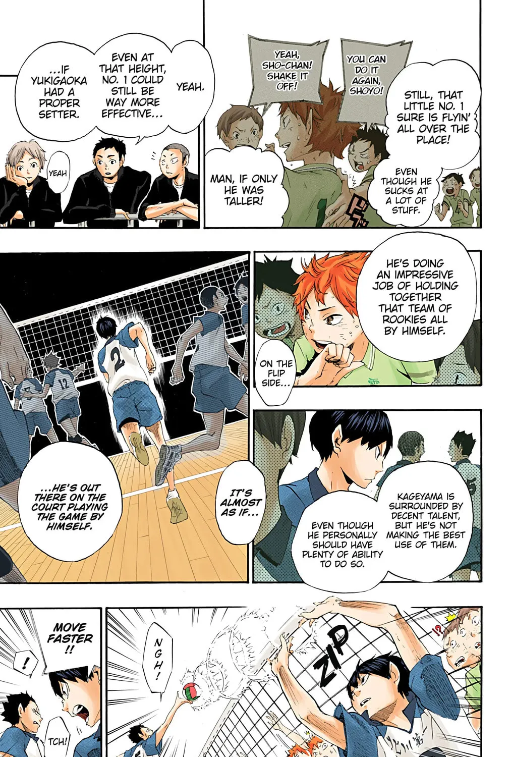 Read Haikyu!! (Official Colored) (Colored) chapter 1 image 66 on Lezhin