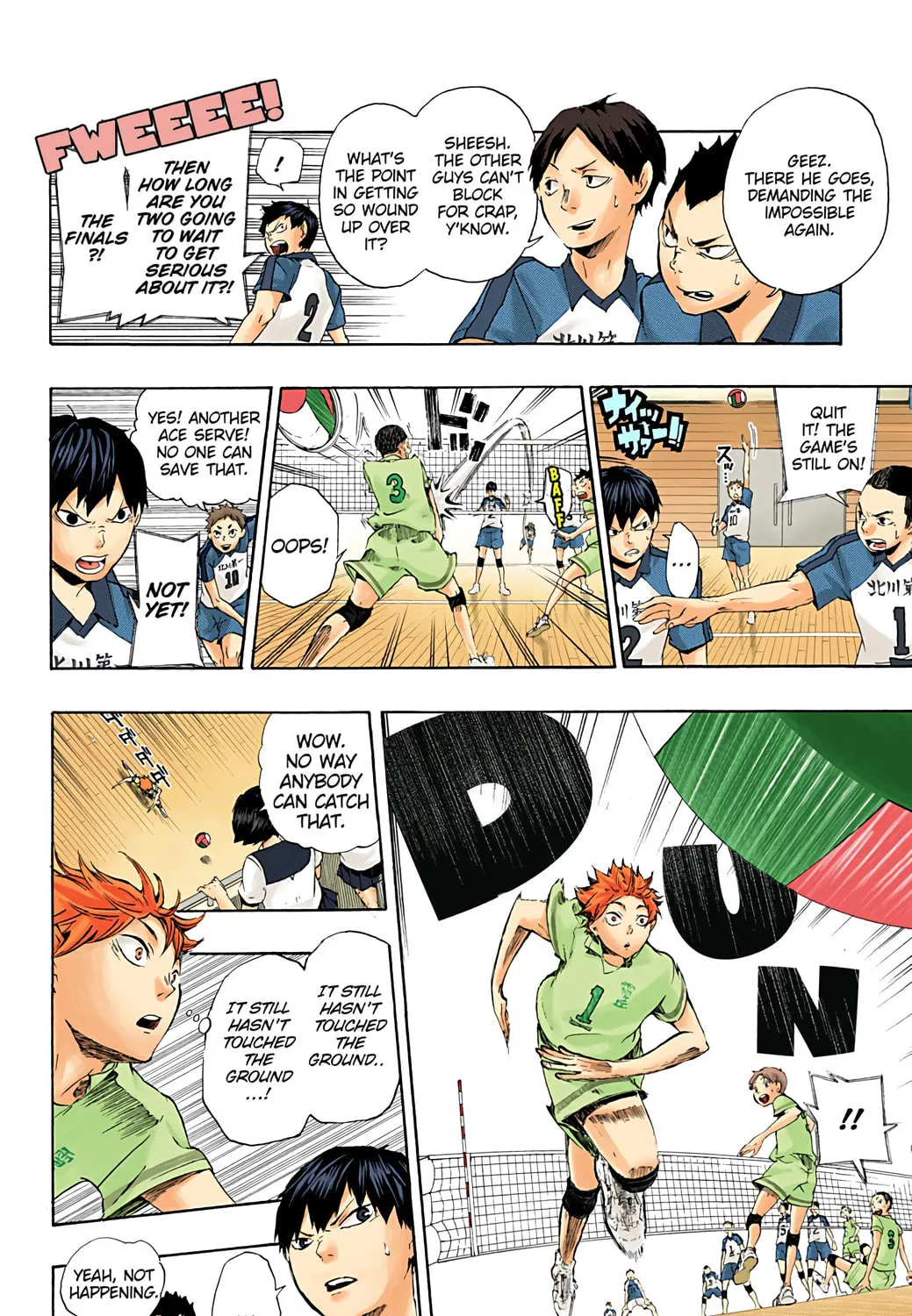 Read Haikyu!! (Official Colored) (Colored) chapter 1 image 68 on Lezhin