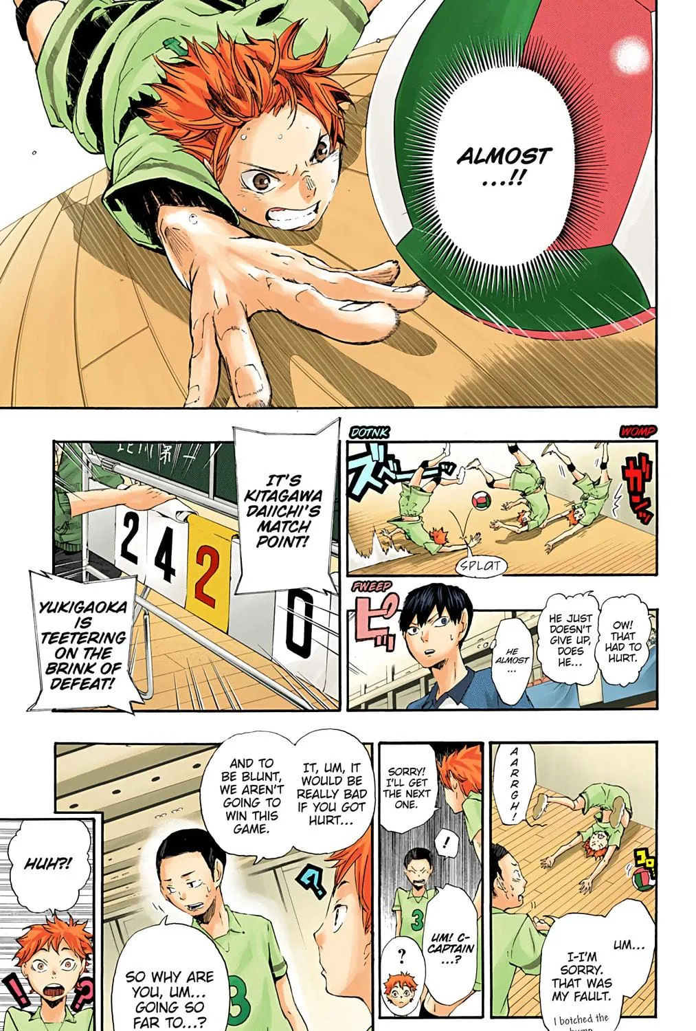 Read Haikyu!! (Official Colored) (Colored) chapter 1 image 70 on Lezhin