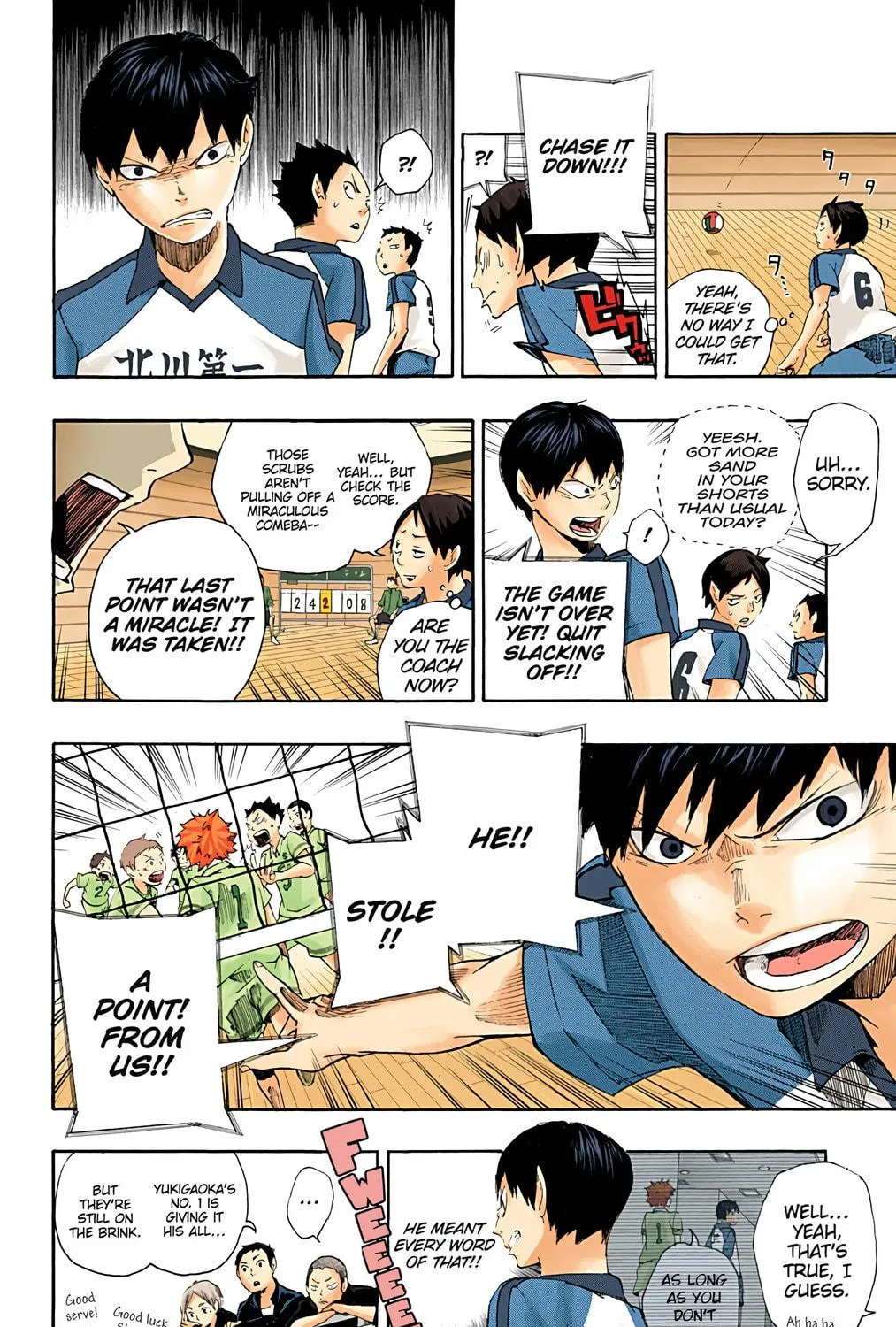 Read Haikyu!! (Official Colored) (Colored) chapter 1 image 76 on Lezhin