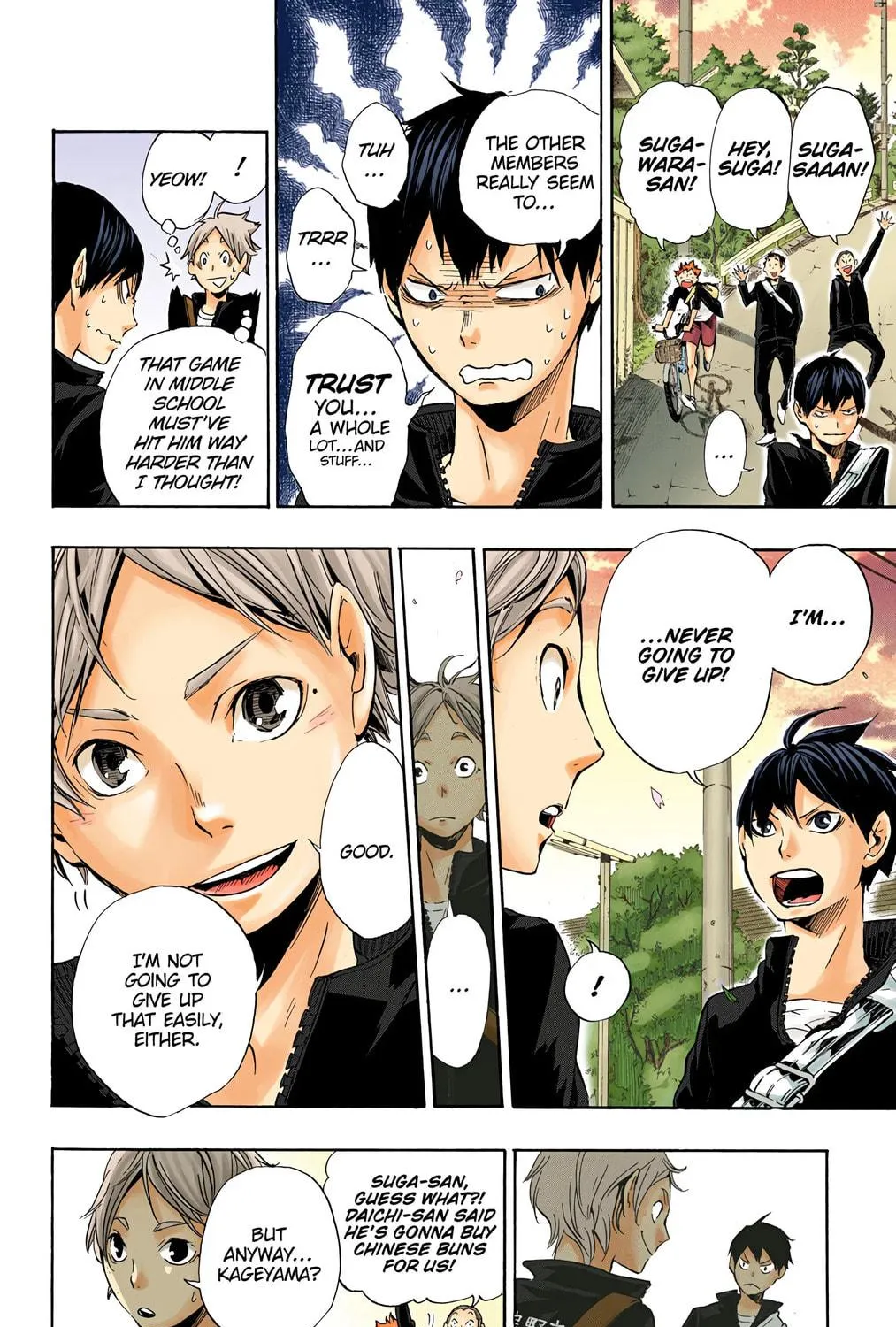 Read Haikyu!! (Official Colored) (Colored) chapter 10 image 10 on Lezhin
