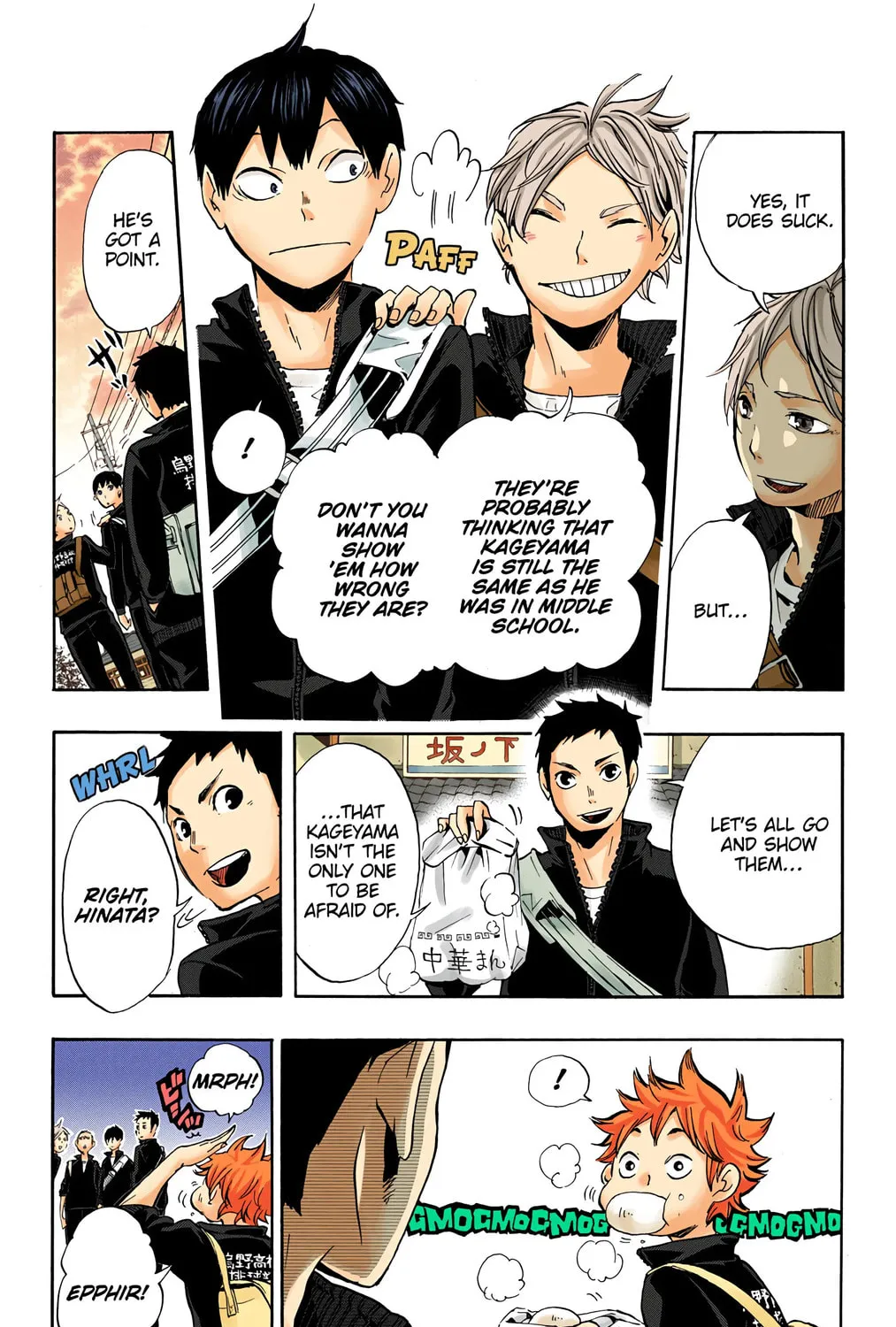 Read Haikyu!! (Official Colored) (Colored) chapter 10 image 14 on Lezhin