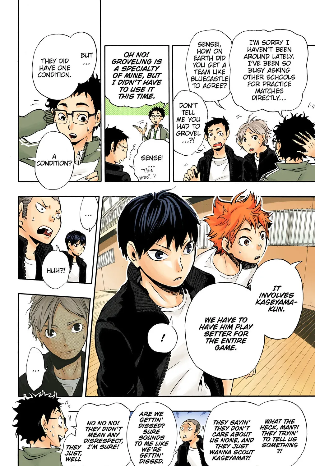 Read Haikyu!! (Official Colored) (Colored) chapter 10 image 2 on Lezhin