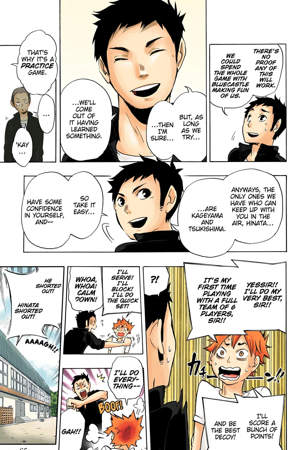 Read Haikyu!! (Official Colored) (Colored) chapter 10 image 32 on Lezhin