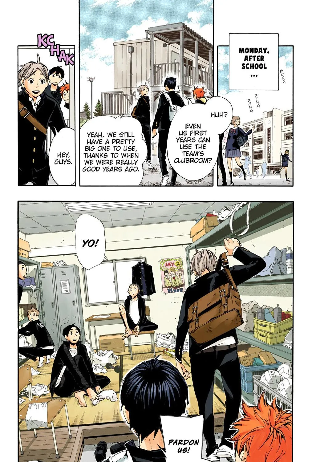 Read Haikyu!! (Official Colored) (Colored) chapter 10 image 34 on Lezhin