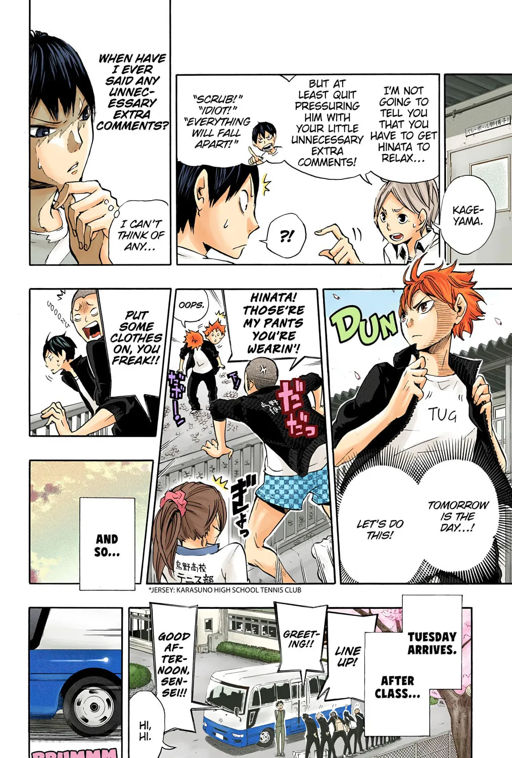 Read Haikyu!! (Official Colored) (Colored) chapter 10 image 42 on Lezhin