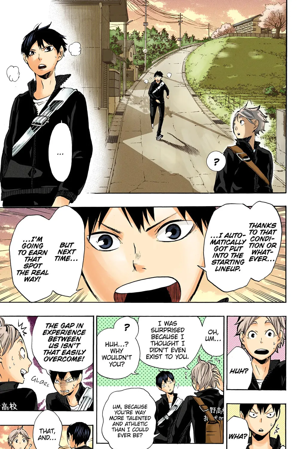 Read Haikyu!! (Official Colored) (Colored) chapter 10 image 8 on Lezhin