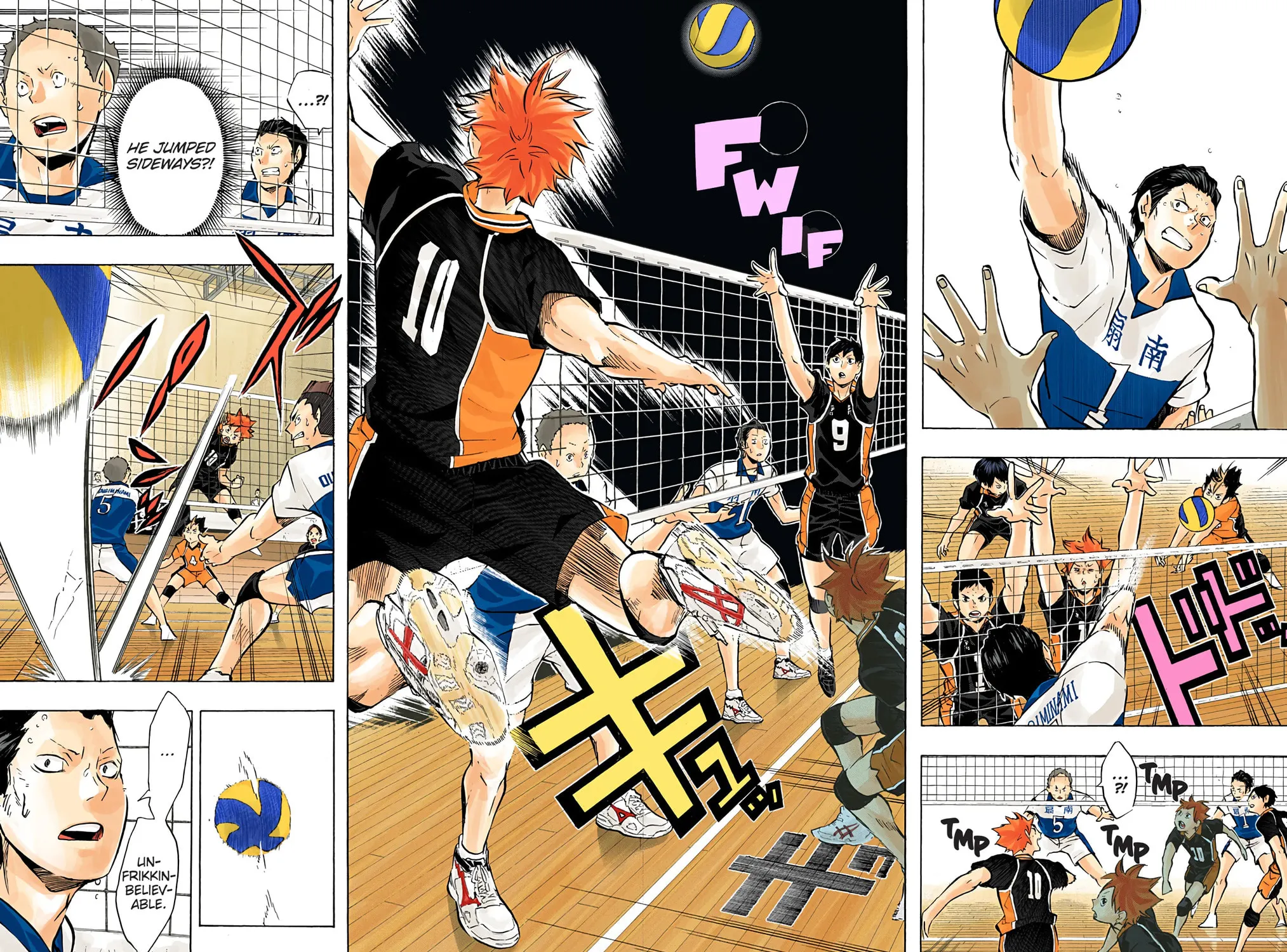 Read Haikyu!! (Official Colored) (Colored) chapter 100 image 22 on Lezhin