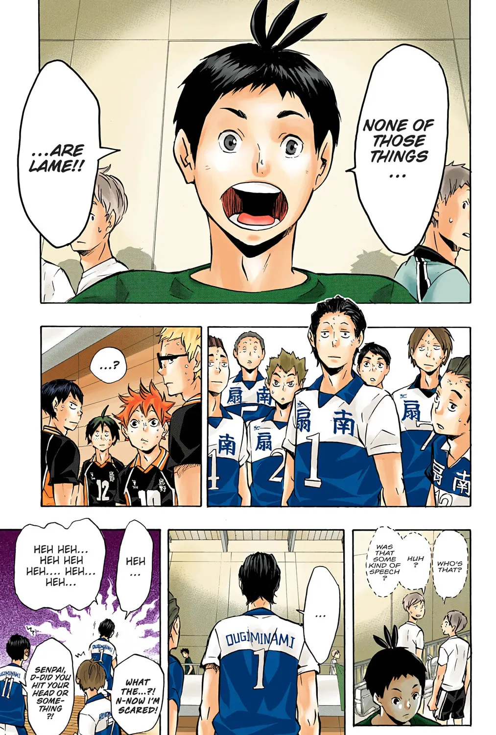 Read Haikyu!! (Official Colored) (Colored) chapter 100 image 30 on Lezhin