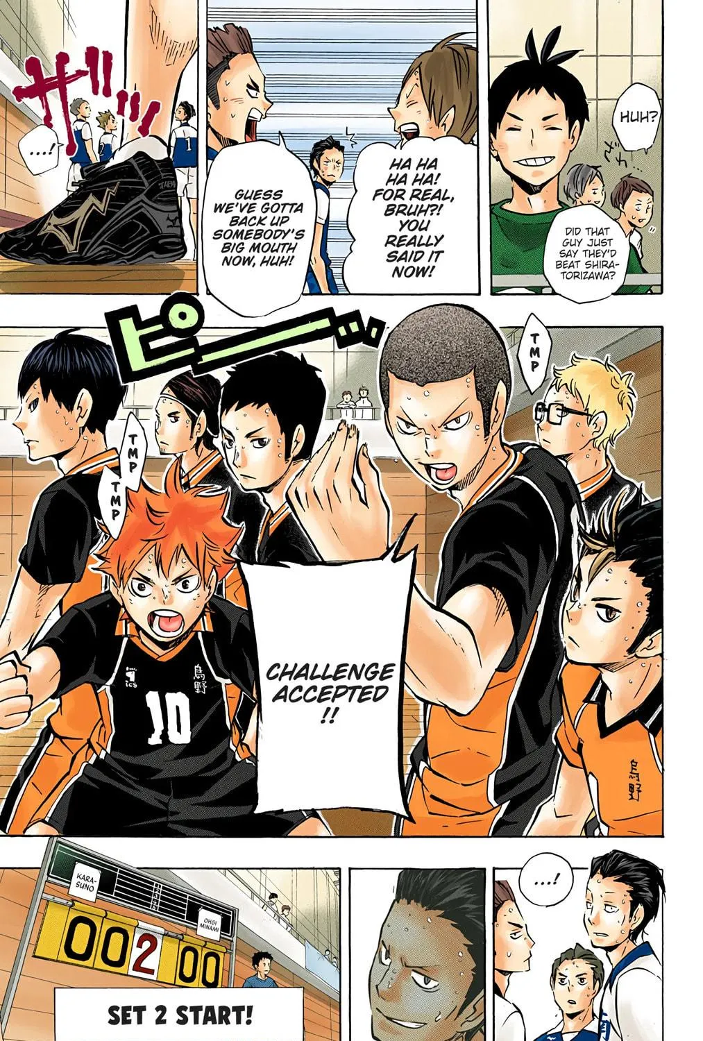 Read Haikyu!! (Official Colored) (Colored) chapter 100 image 34 on Lezhin
