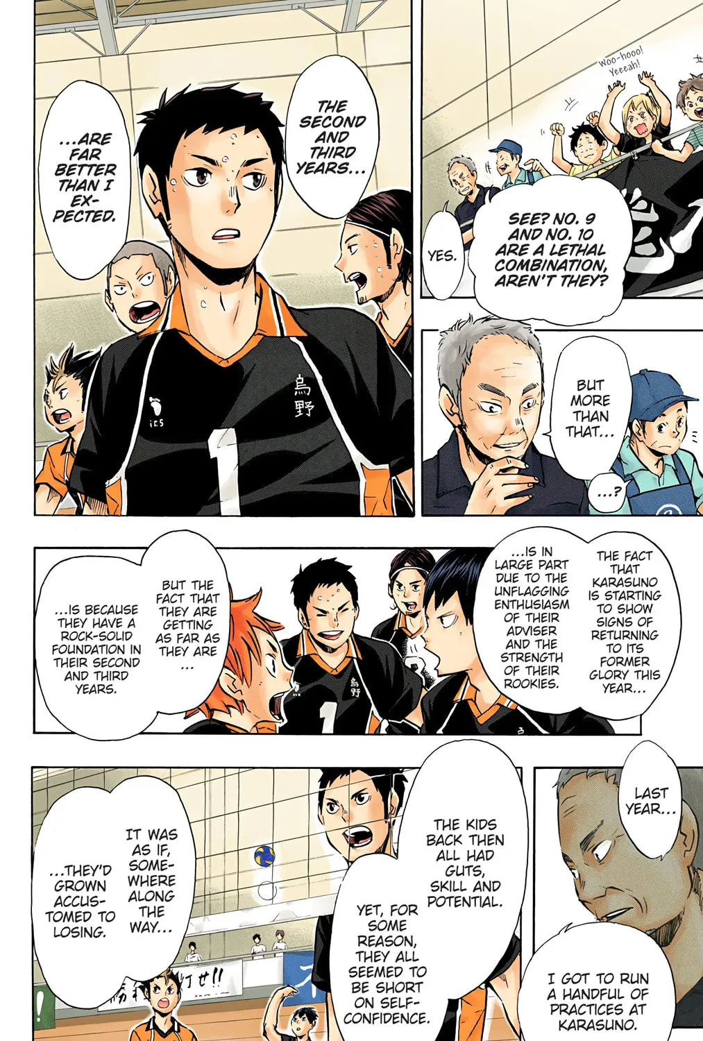 Read Haikyu!! (Official Colored) (Colored) chapter 101 image 2 on Lezhin