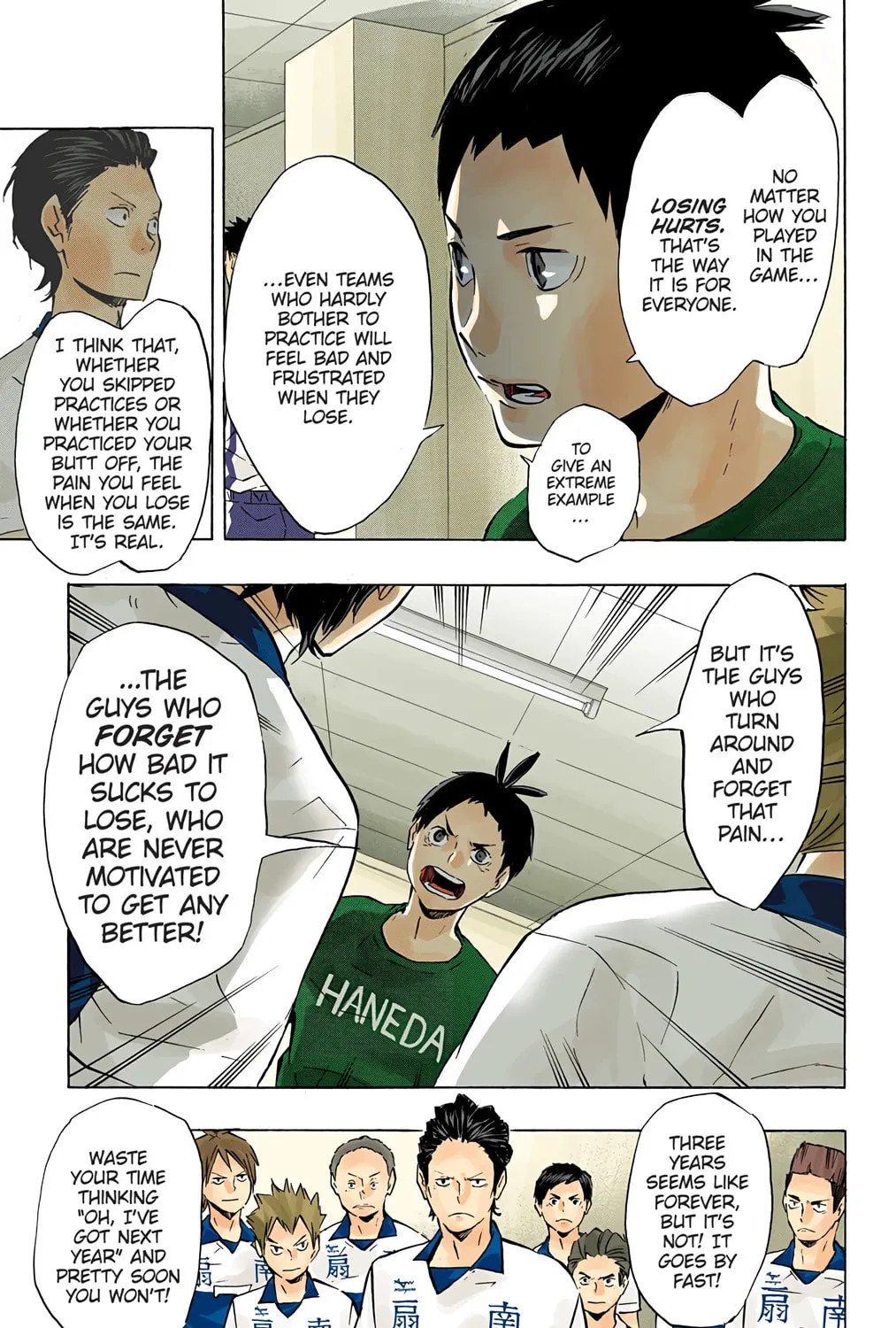 Read Haikyu!! (Official Colored) (Colored) chapter 101 image 26 on Lezhin