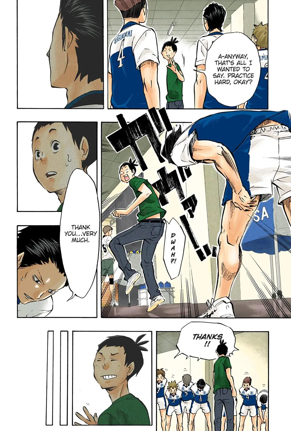 Read Haikyu!! (Official Colored) (Colored) chapter 101 image 28 on Lezhin