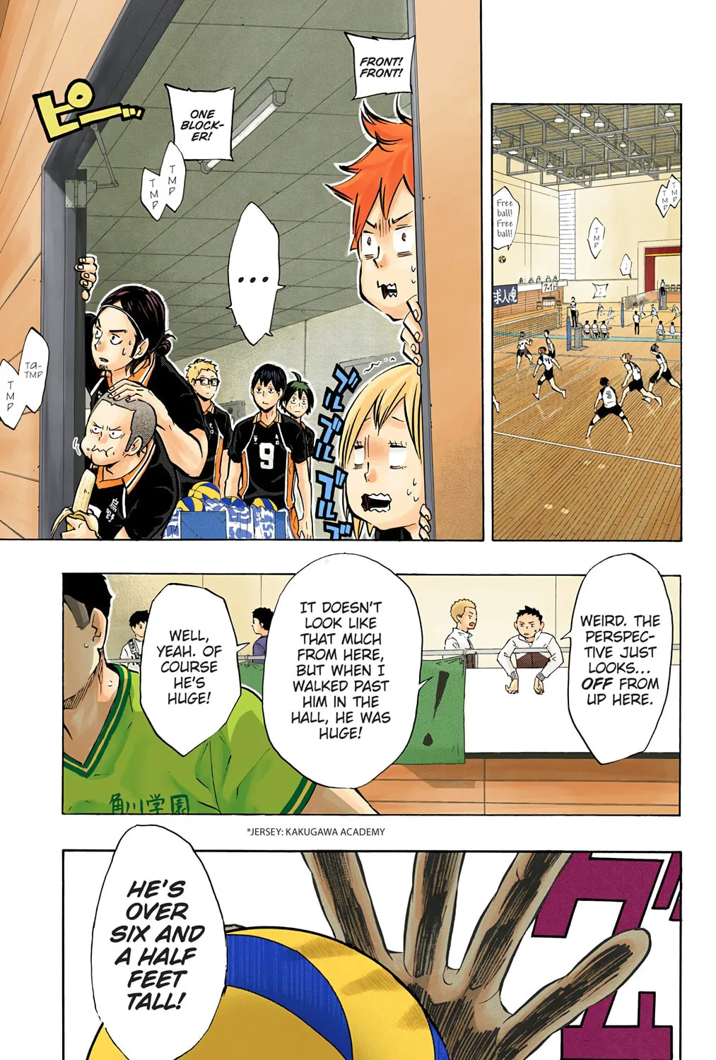 Read Haikyu!! (Official Colored) (Colored) chapter 101 image 30 on Lezhin