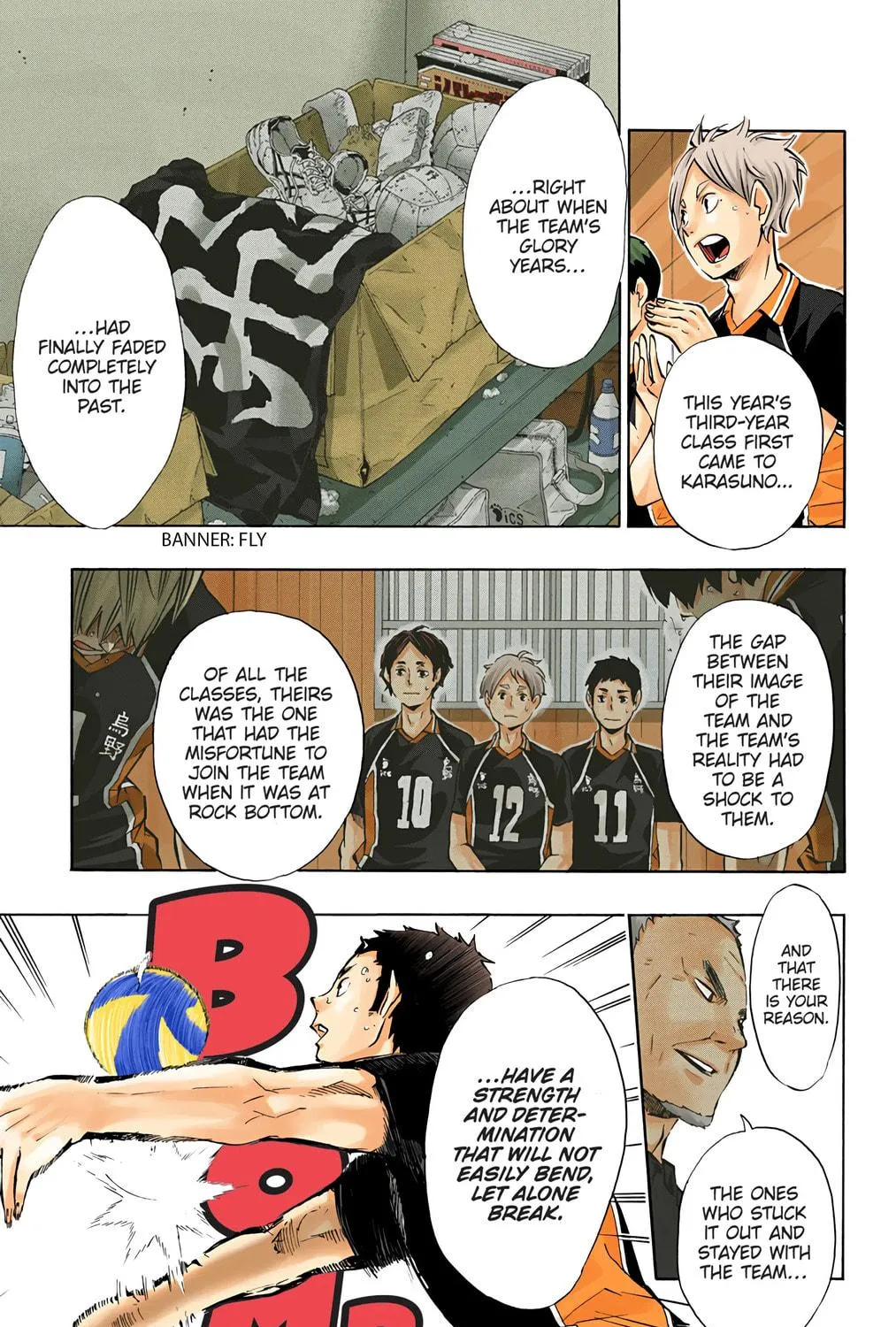 Read Haikyu!! (Official Colored) (Colored) chapter 101 image 4 on Lezhin