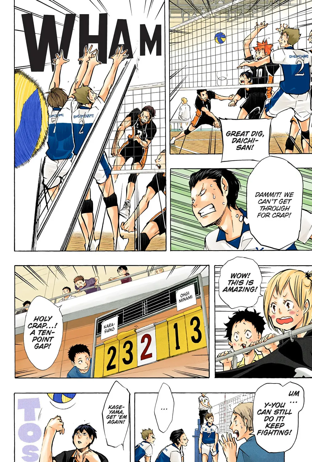 Read Haikyu!! (Official Colored) (Colored) chapter 101 image 6 on Lezhin
