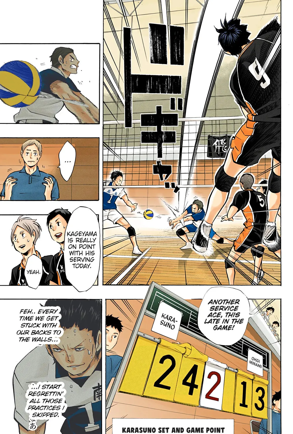 Read Haikyu!! (Official Colored) (Colored) chapter 101 image 8 on Lezhin