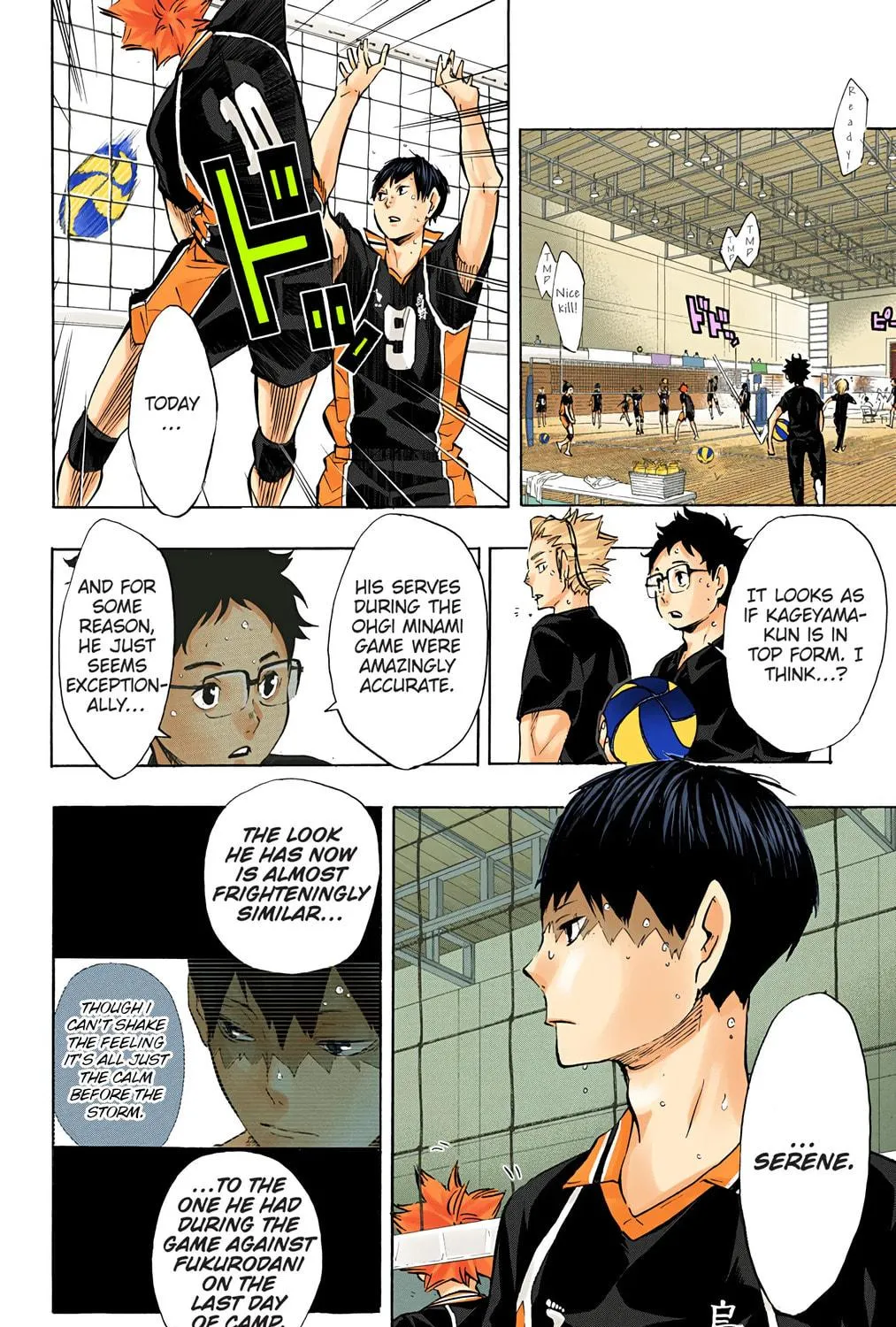 Read Haikyu!! (Official Colored) (Colored) chapter 102 image 10 on Lezhin
