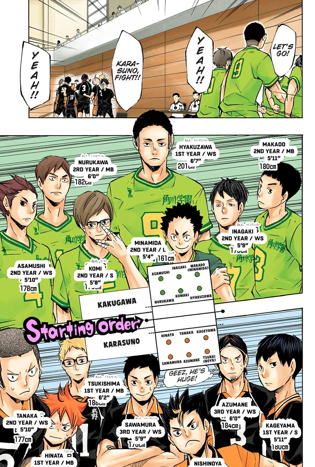 Read Haikyu!! (Official Colored) (Colored) chapter 102 image 16 on Lezhin