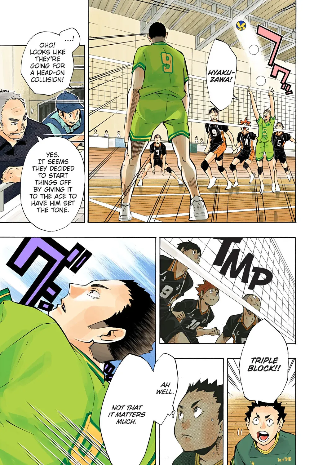 Read Haikyu!! (Official Colored) (Colored) chapter 102 image 20 on Lezhin