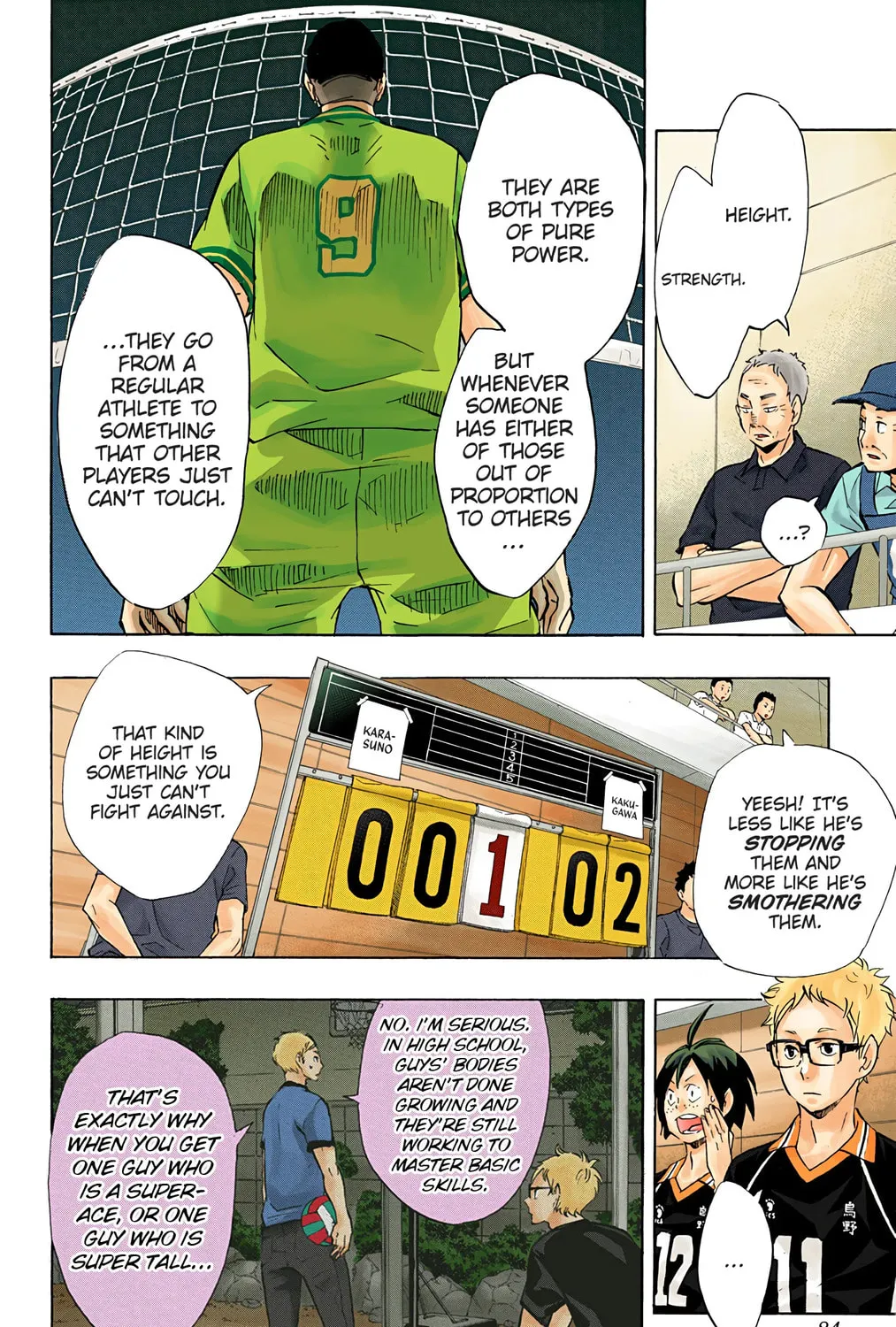 Read Haikyu!! (Official Colored) (Colored) chapter 102 image 32 on Lezhin