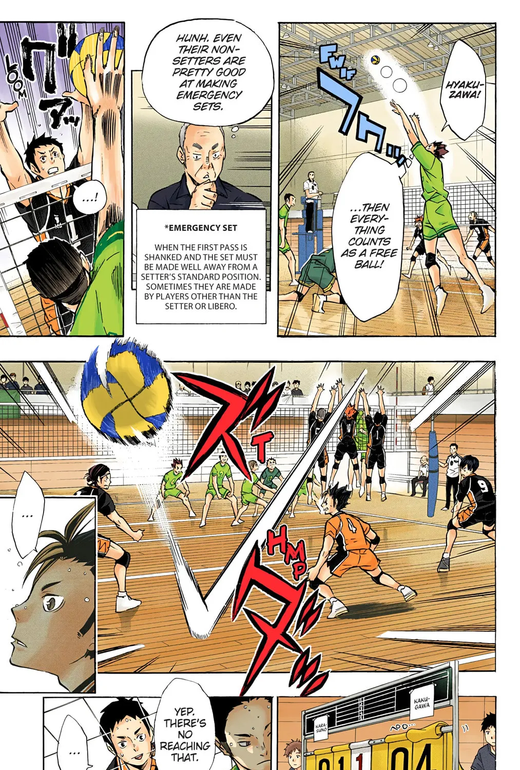 Read Haikyu!! (Official Colored) (Colored) chapter 103 image 18 on Lezhin