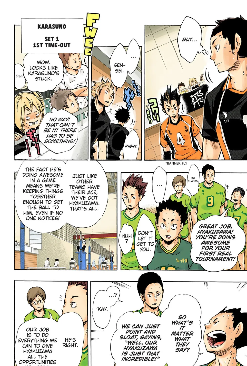 Read Haikyu!! (Official Colored) (Colored) chapter 103 image 20 on Lezhin