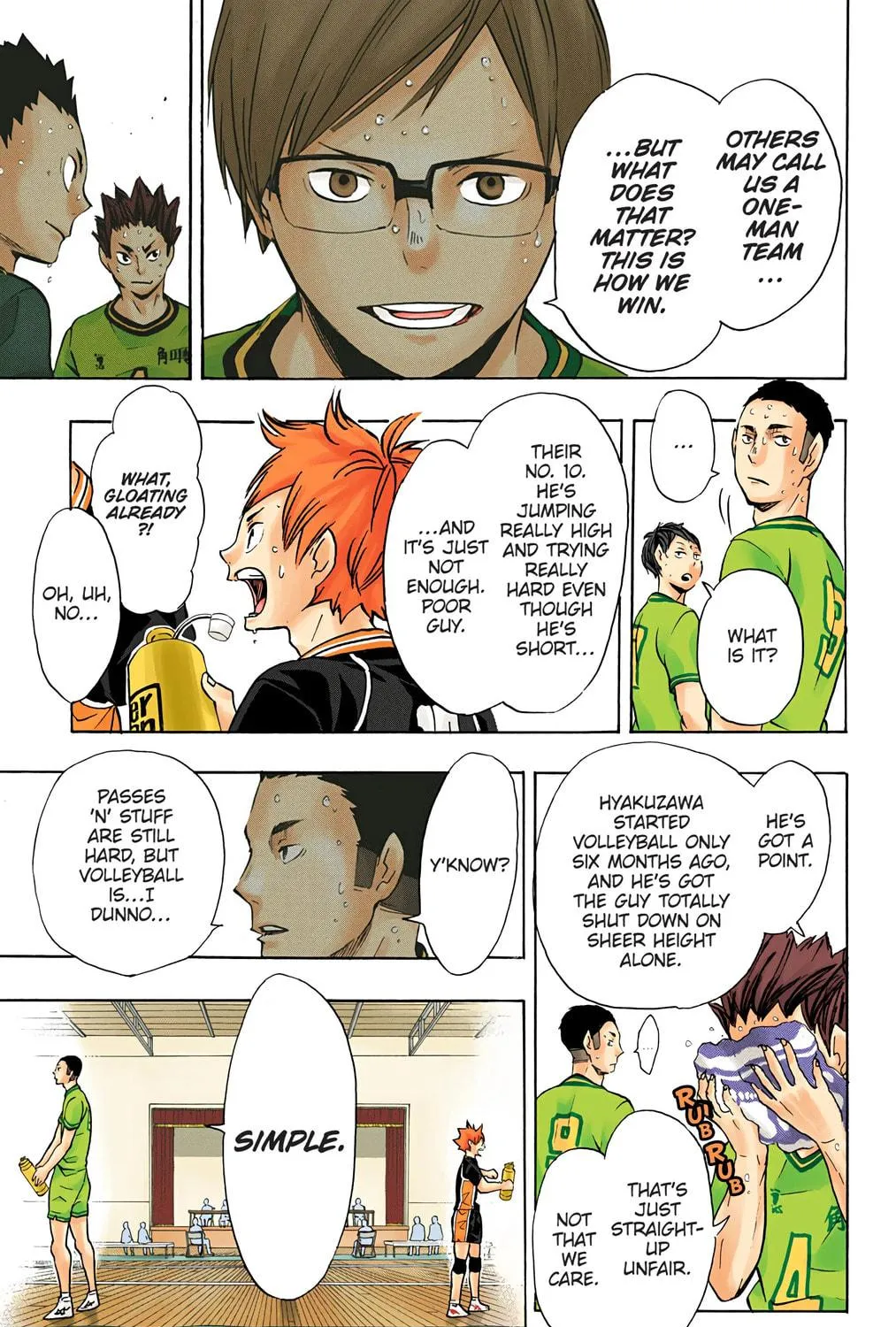Read Haikyu!! (Official Colored) (Colored) chapter 103 image 22 on Lezhin